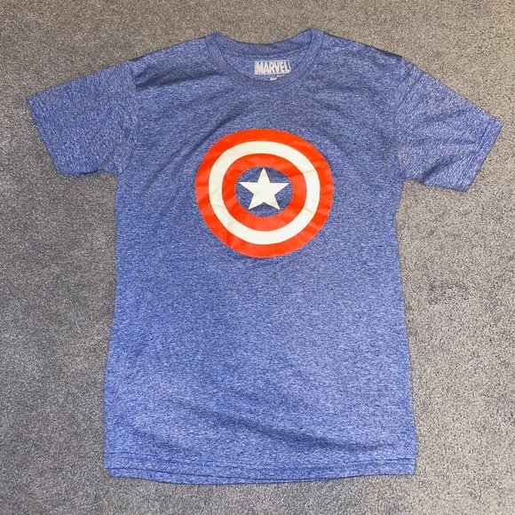 Marvel Other - Marvel Captain America Drifit T-Shirt